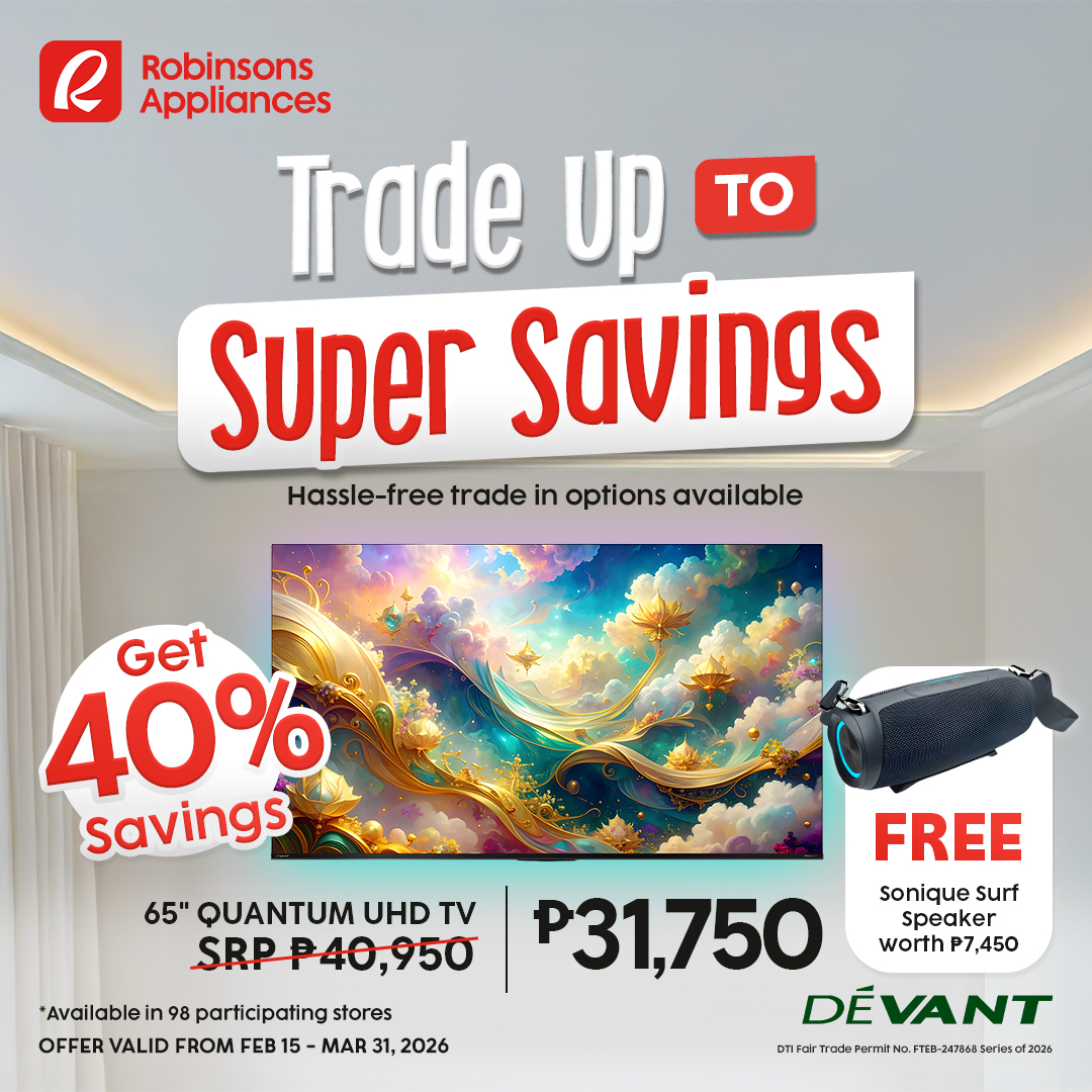 Robinsons Appliances Facebook ad