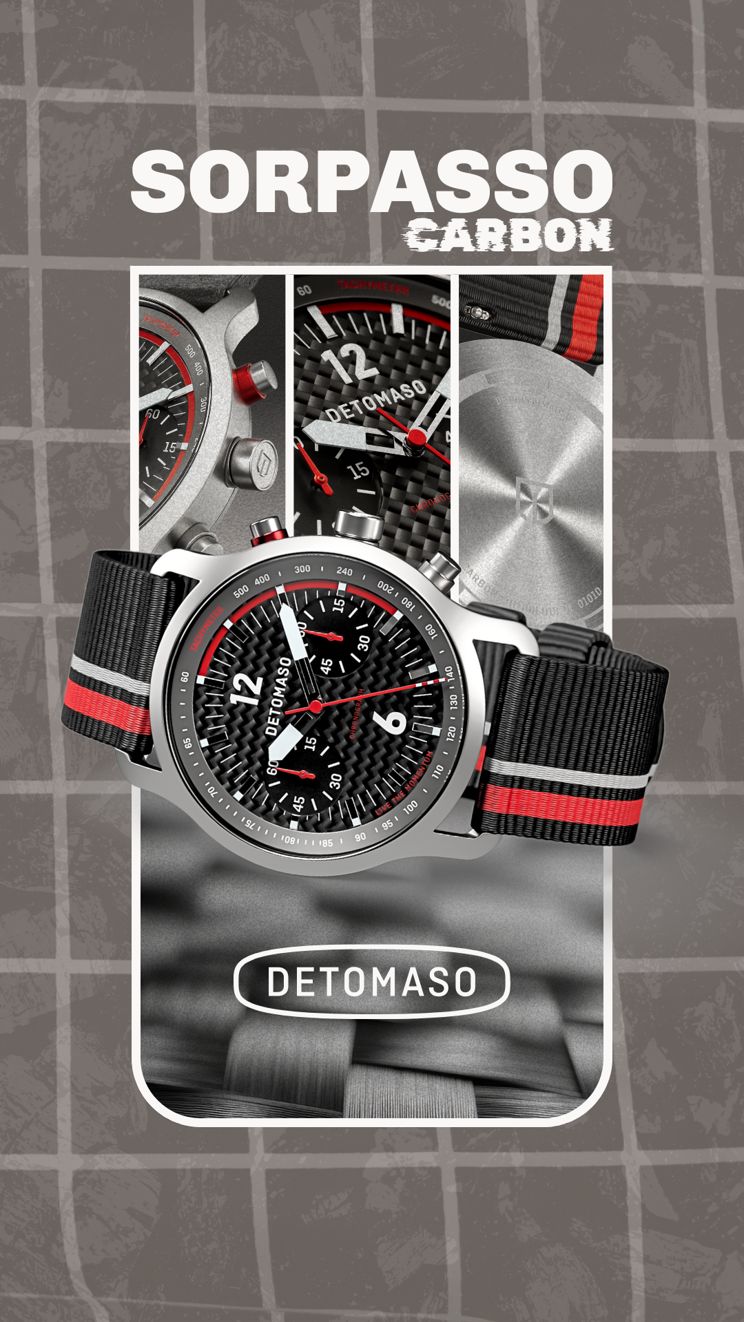 DETOMASO WATCHES Facebook ad