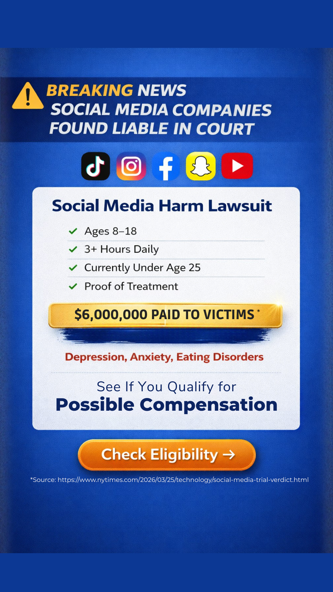 Wewillfightforyourjustice.com Facebook ad