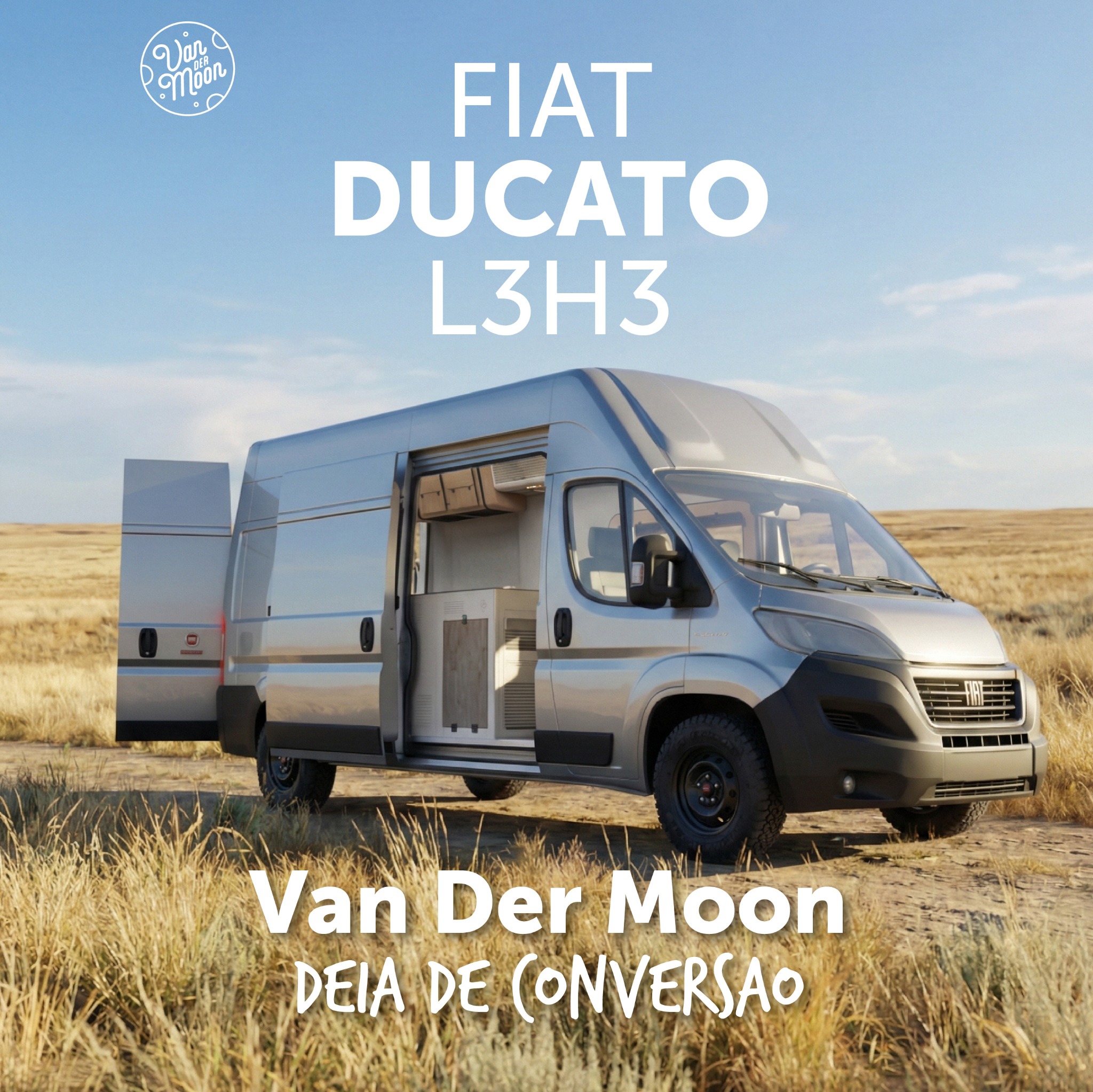 Van Der Moon Facebook ad: Pronto para transformar sua Fiat Ducato L3H3?