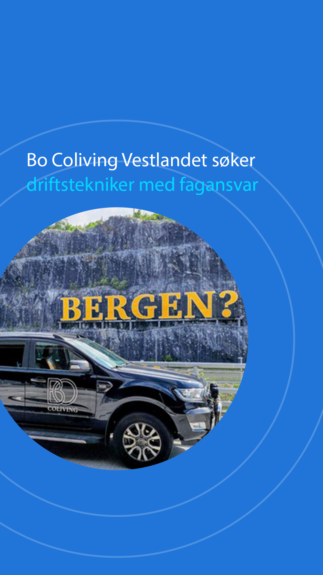 Randstad Norway Facebook ad: Driftstekniker med fagansvar