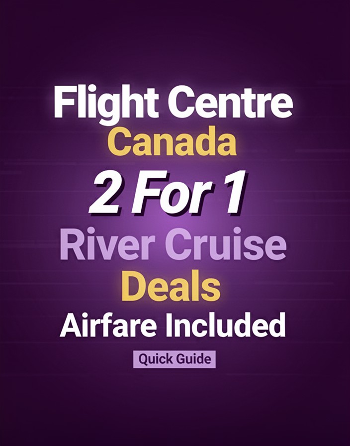 Loom & Lens Facebook ad: Flight Centre Canada Europe River Cruise Deals Overview