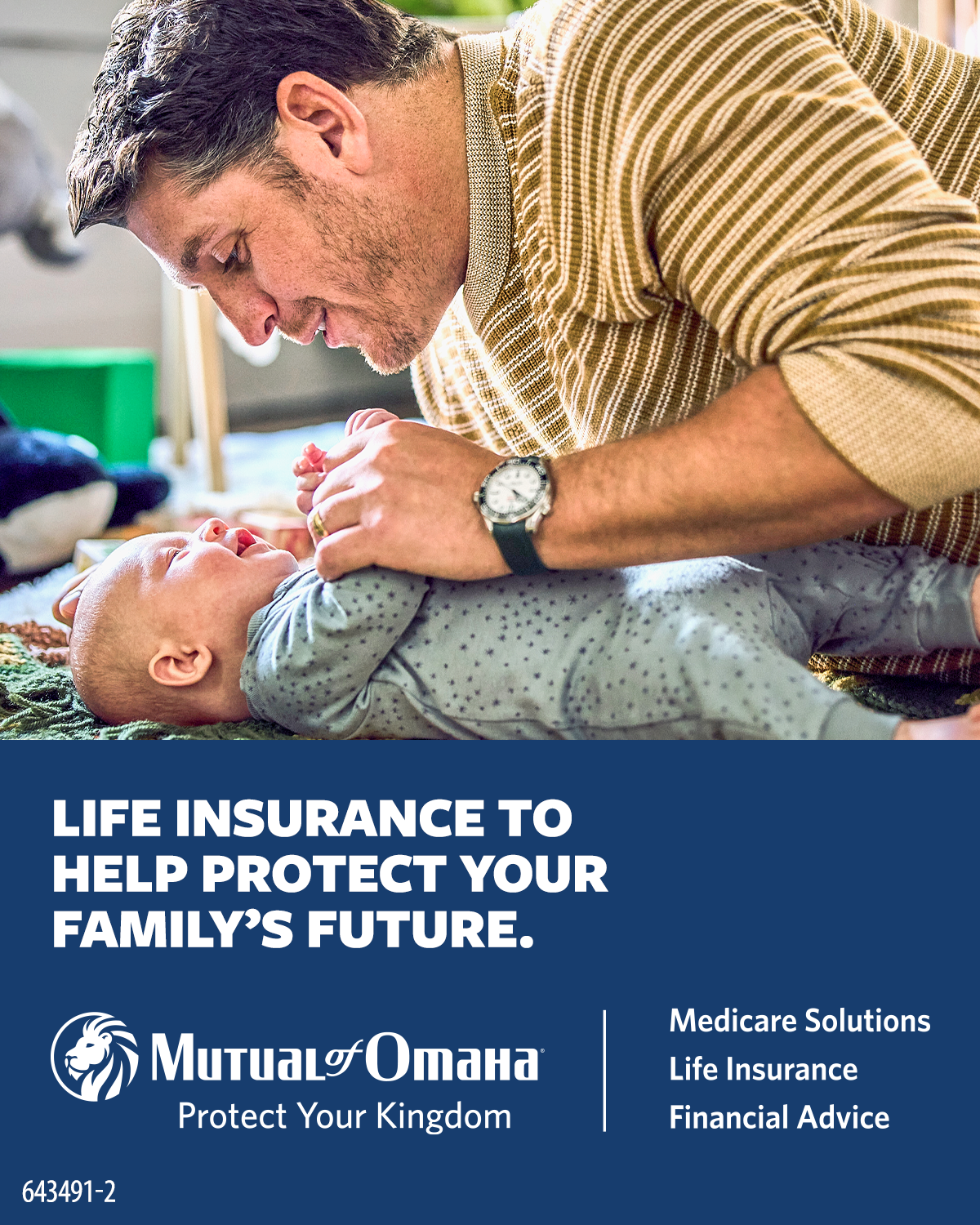 Mutual of Omaha Facebook ad