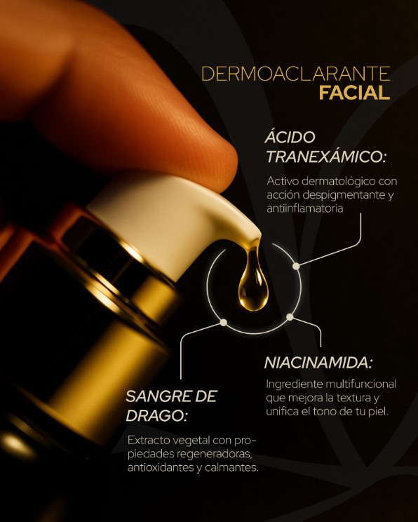 Anyeluz cosmetics Facebook ad: Controla la Grasa de la Piel