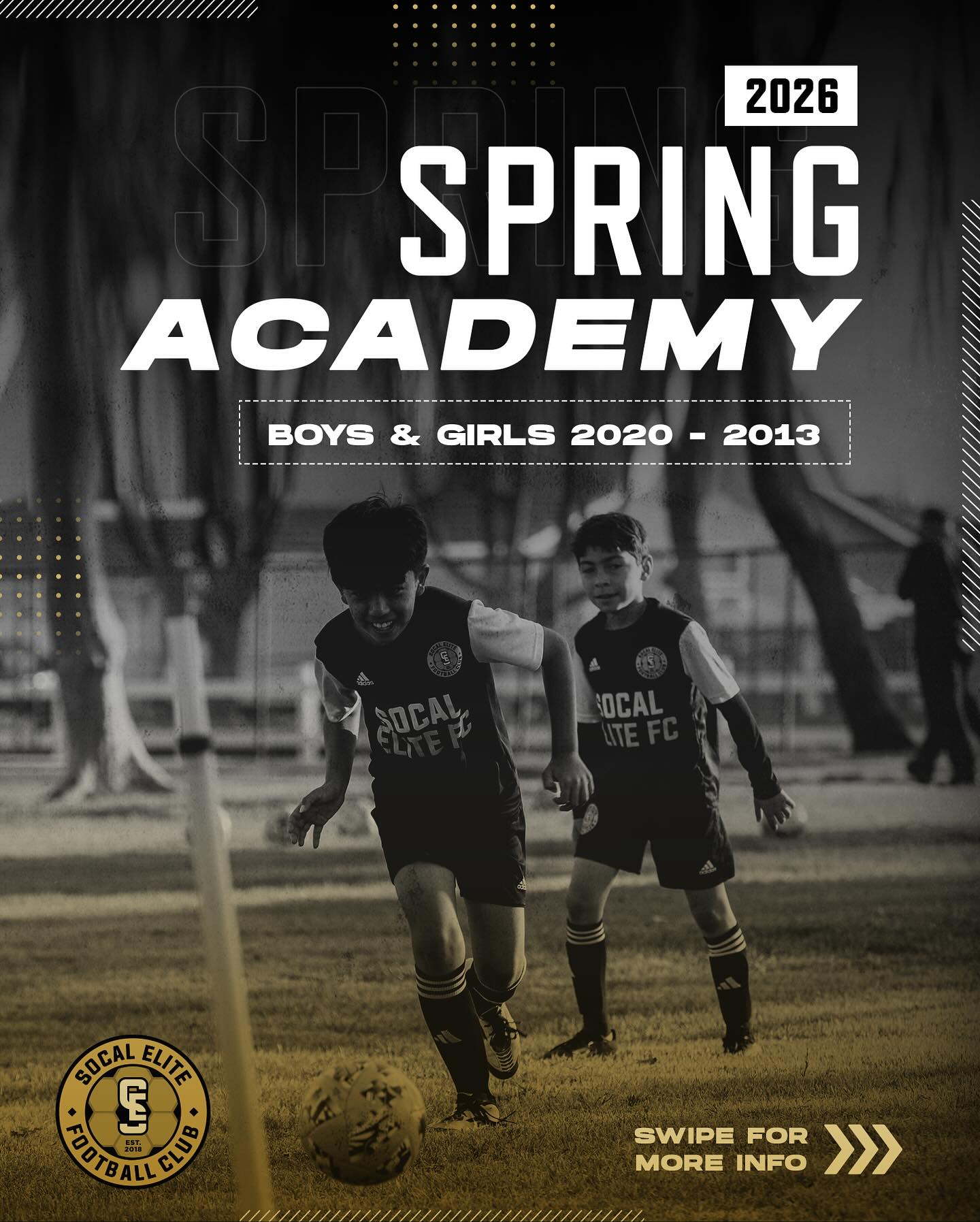 SoCal Elite FC Facebook ad: DID SOMEONE SAY SPRING ACADEMY?