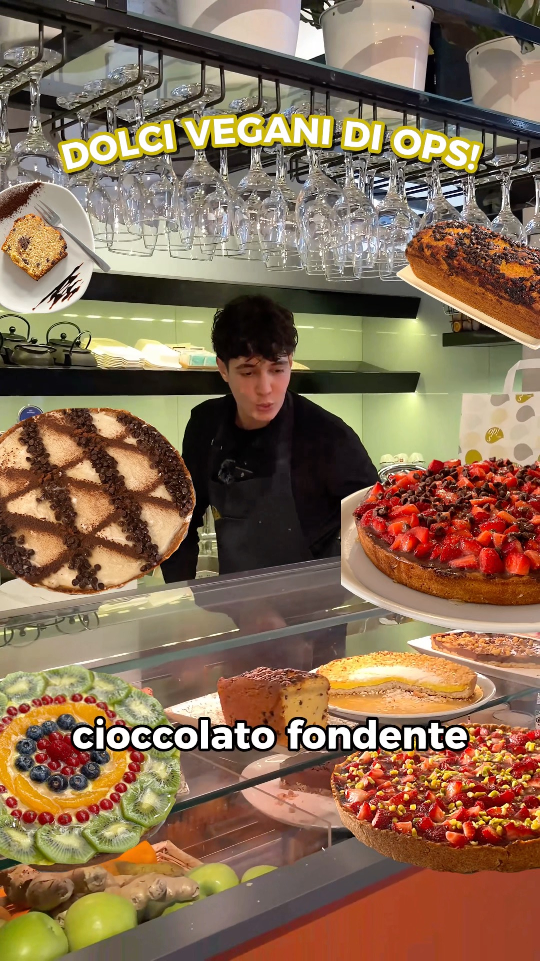Ops Ristorante vegano Facebook ad: I dolci di Ops!