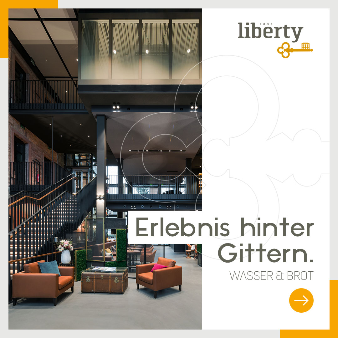 Hotel Liberty Facebook ad: Ostern im LIBERTY bedeutet: Zurücklehnen, genießen, feiern.