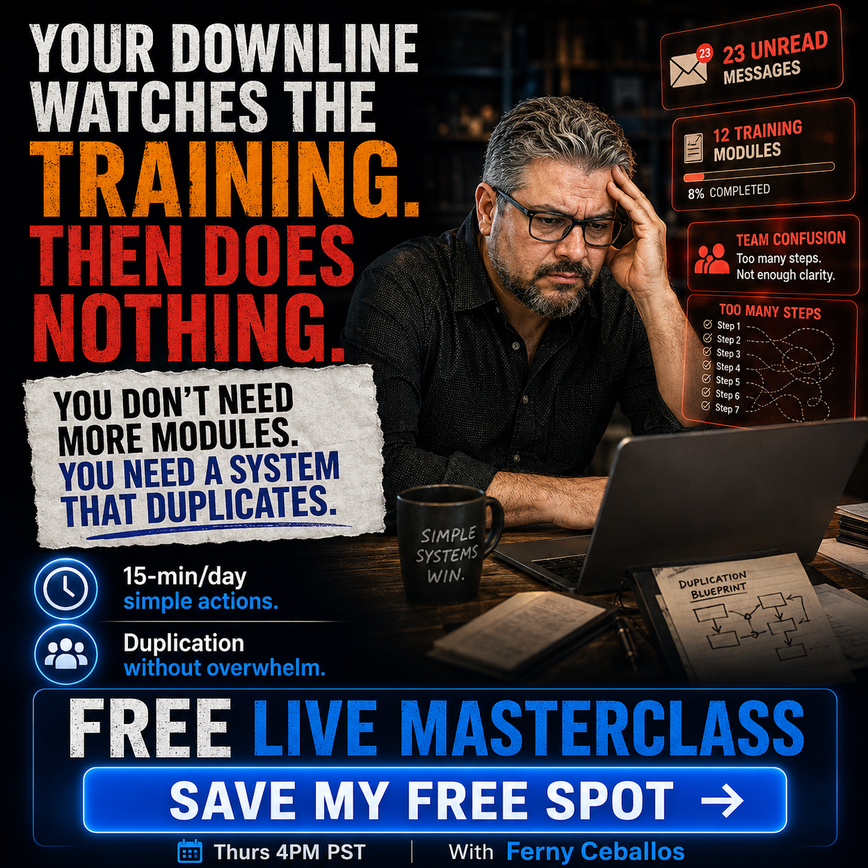 Attraction Marketing Facebook ad