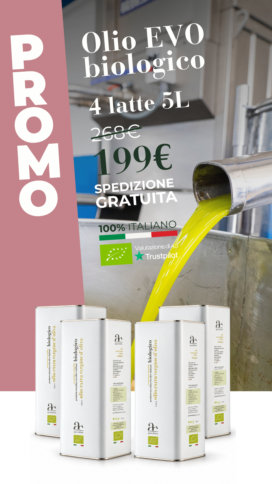 Agrocalabria Facebook ad: Approfitta della promo ora!