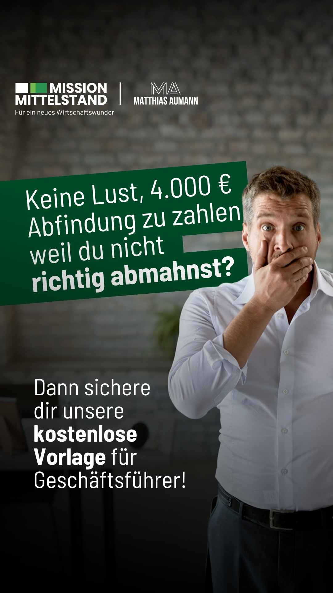 Matthias Aumann Facebook ad