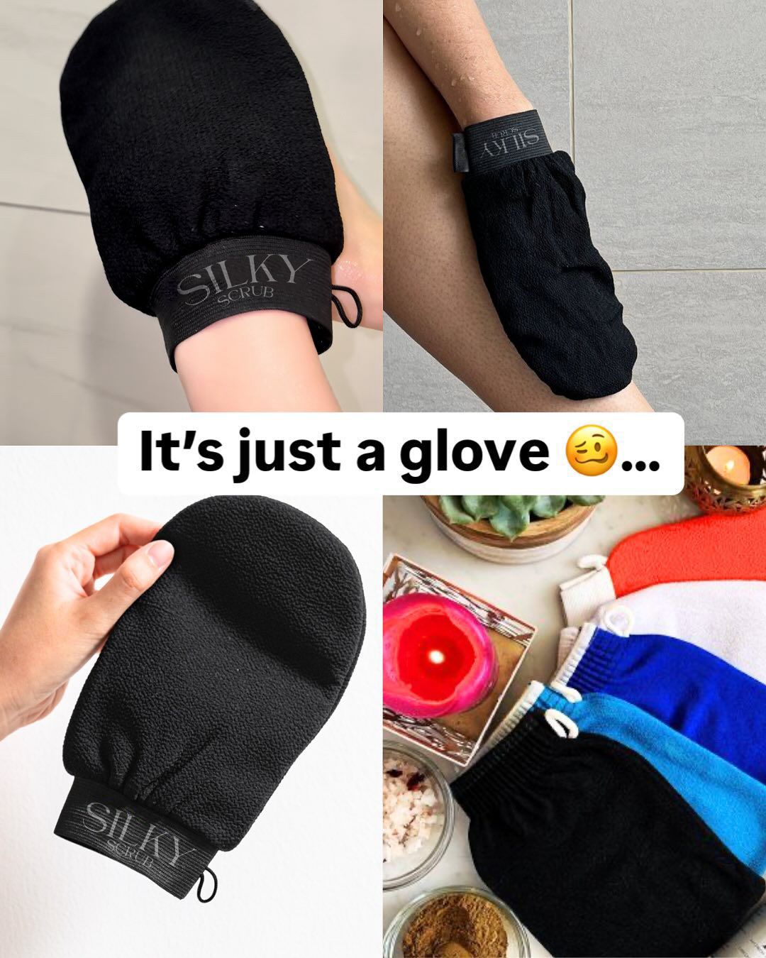 Silky Scrub Facebook ad