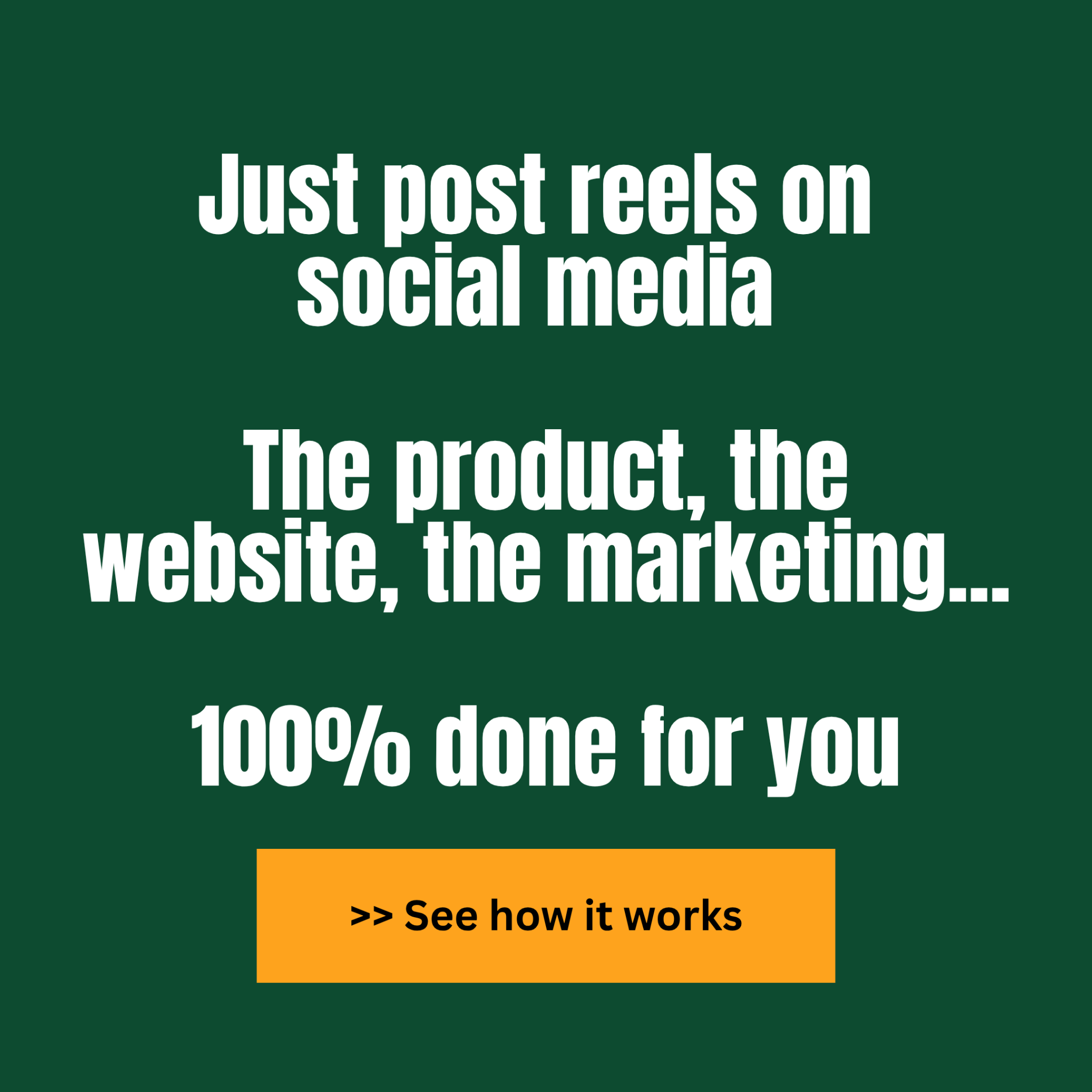 Daily Dollar System Facebook ad: Just Post Pre-Made Reels