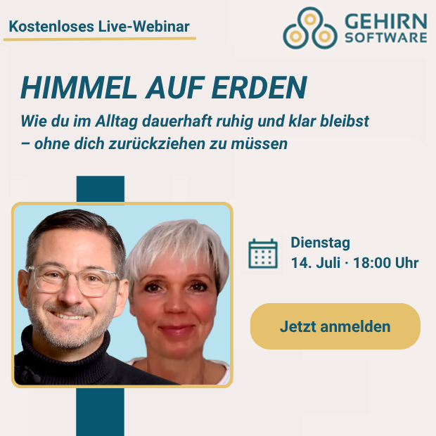 Heinz Krug Facebook ad: Dauerhafte Stille im Alltag, statt nur auf dem…