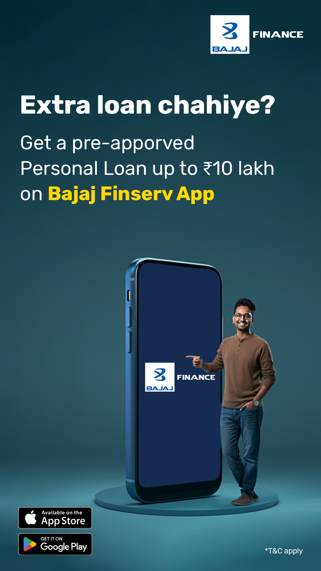 Bajaj Finserv Facebook ad