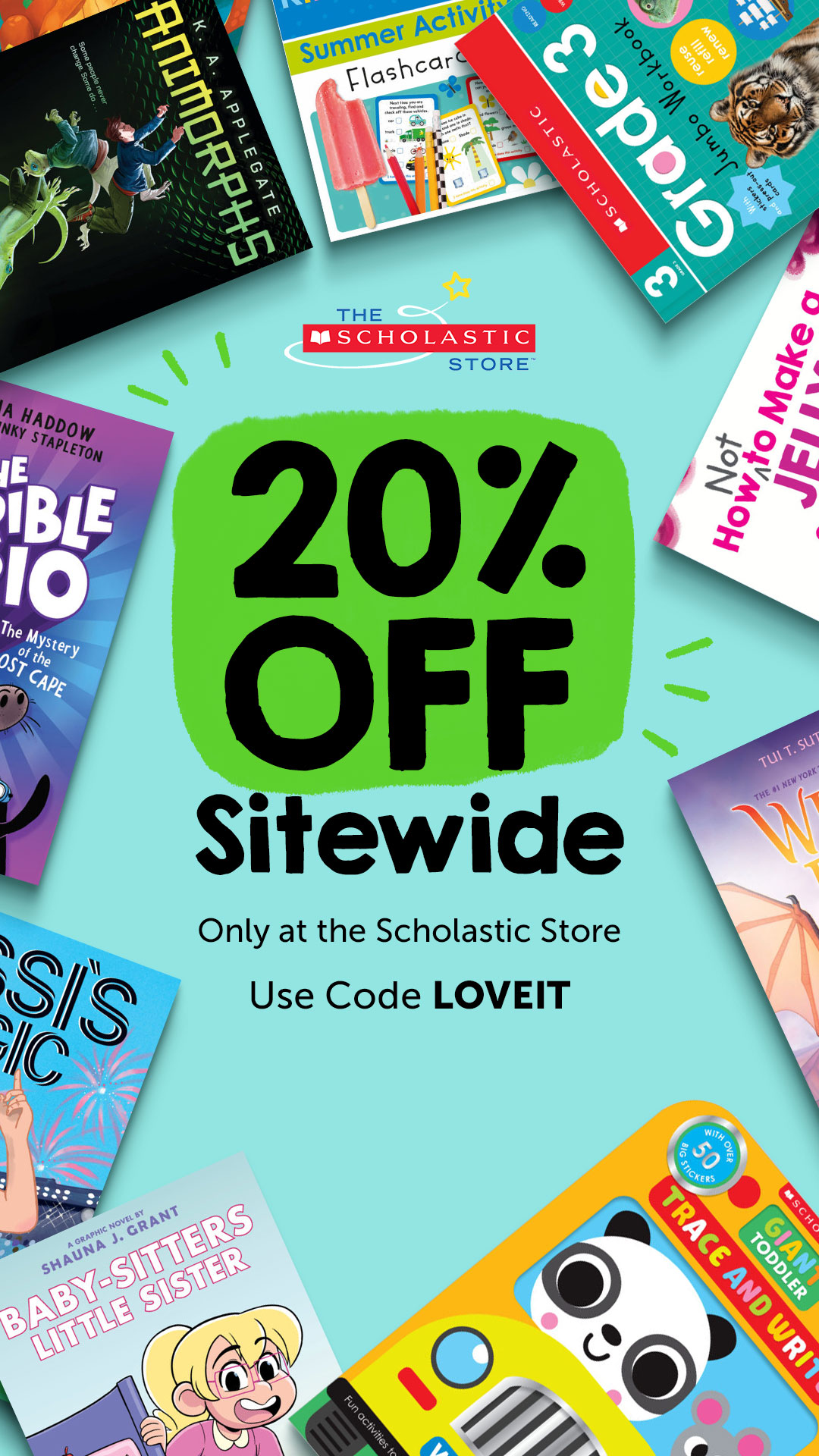Scholastic Facebook ad