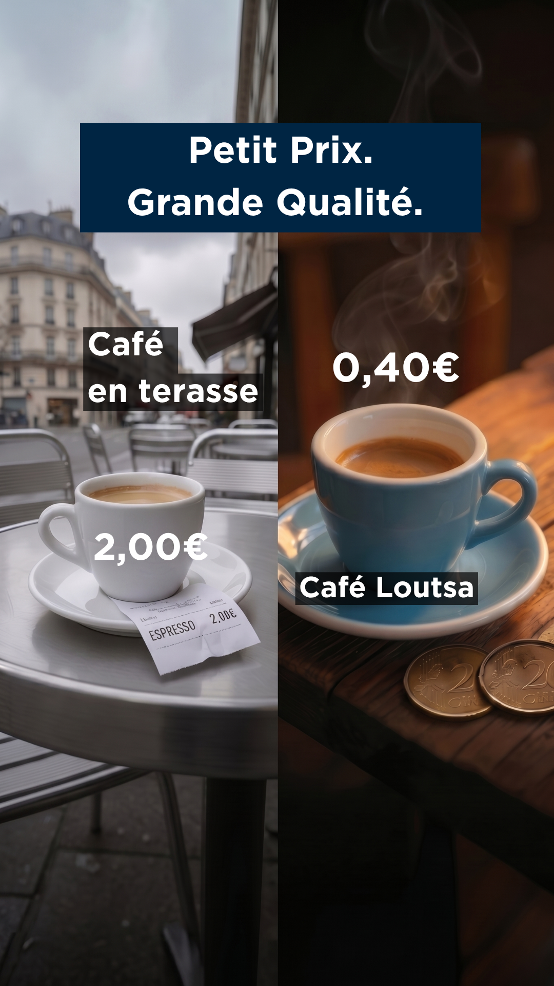 Loutsa Torréfacteur Facebook ad