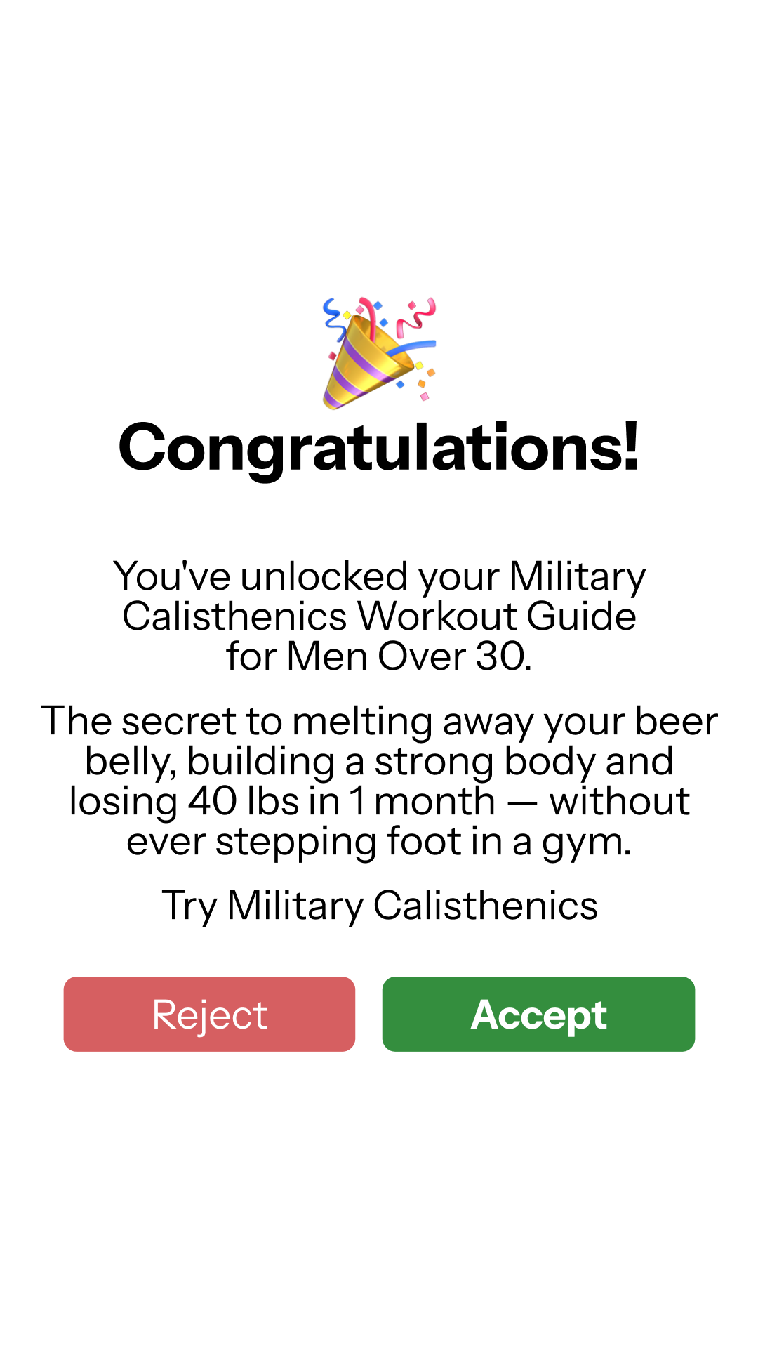 Мy 28 Day Challenge Facebook ad