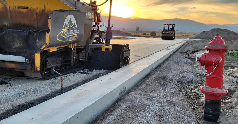 Pinnacle Paving. Facebook ad: asphalt paving, excavation, hauling, civil and site…