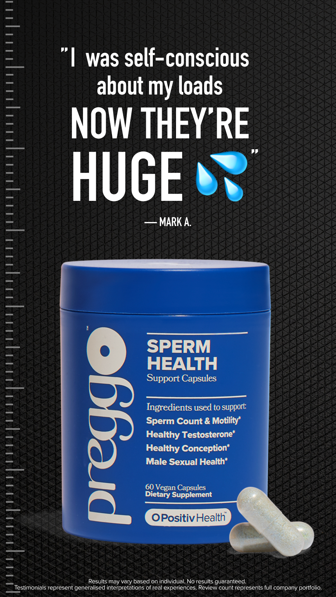 True Healthy Man Facebook ad