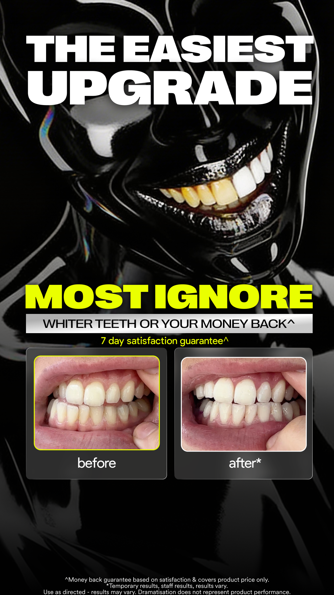 Hismile Facebook ad