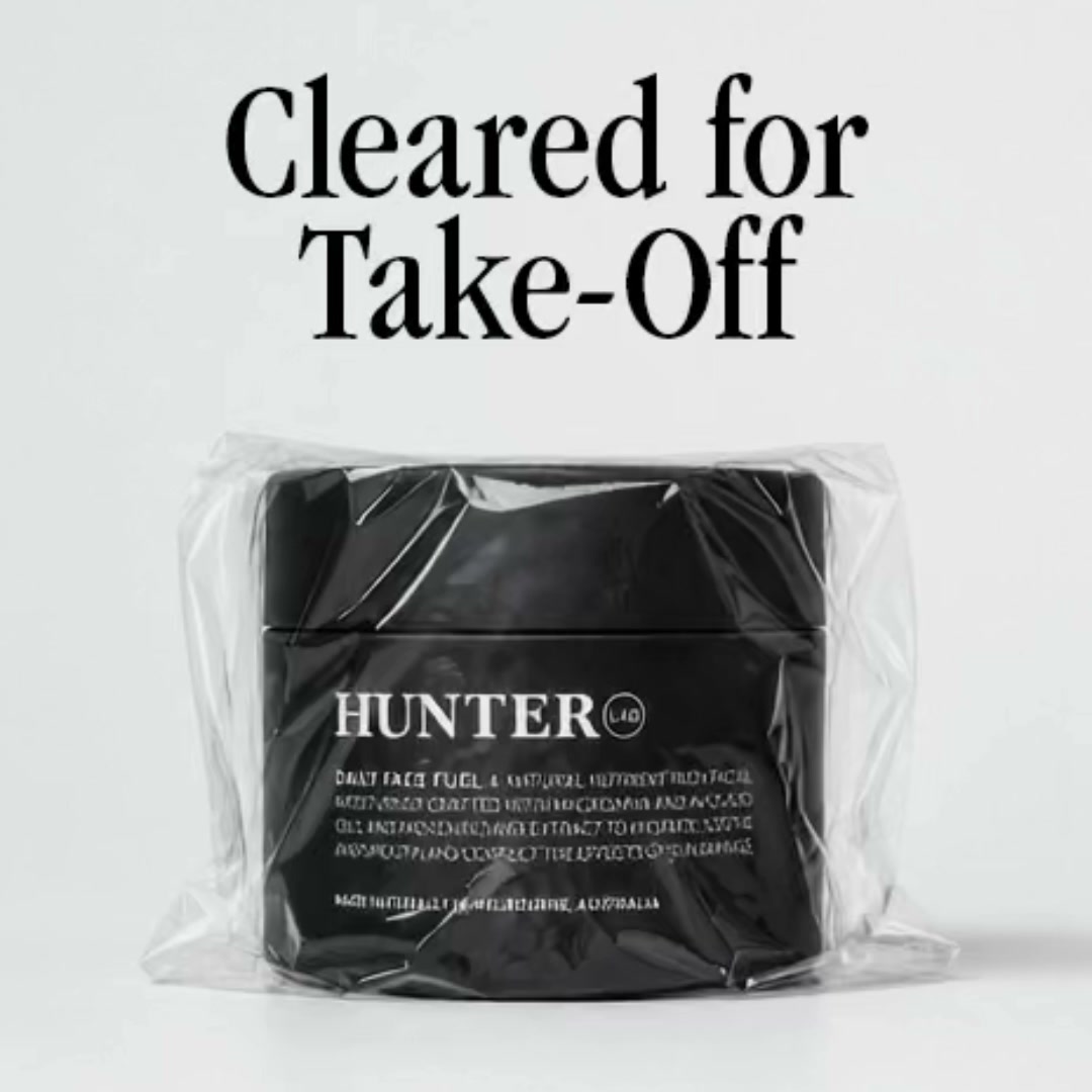 HUNTER LAB Facebook ad: Travel sizes have landed