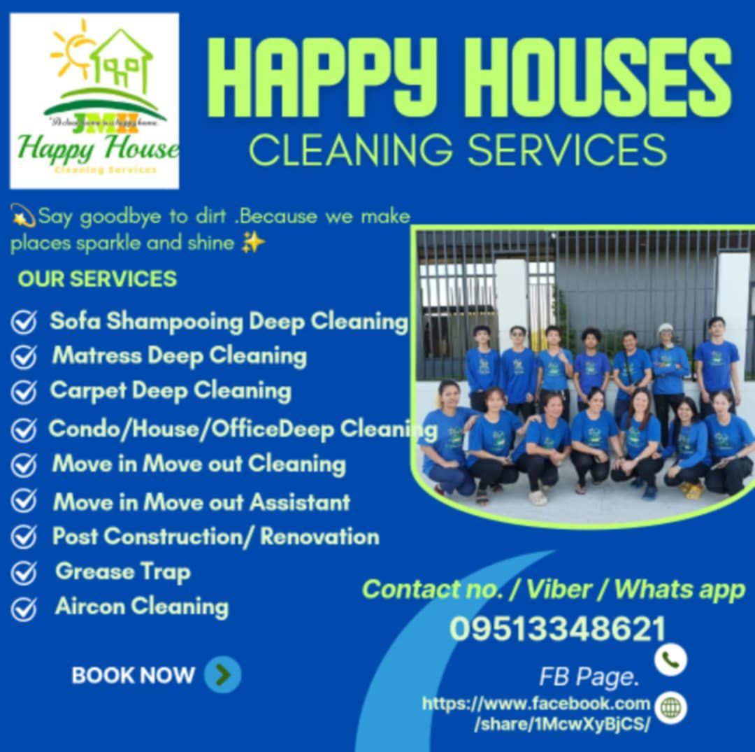 JMH Happy Houses Cleaning Services Facebook ad
