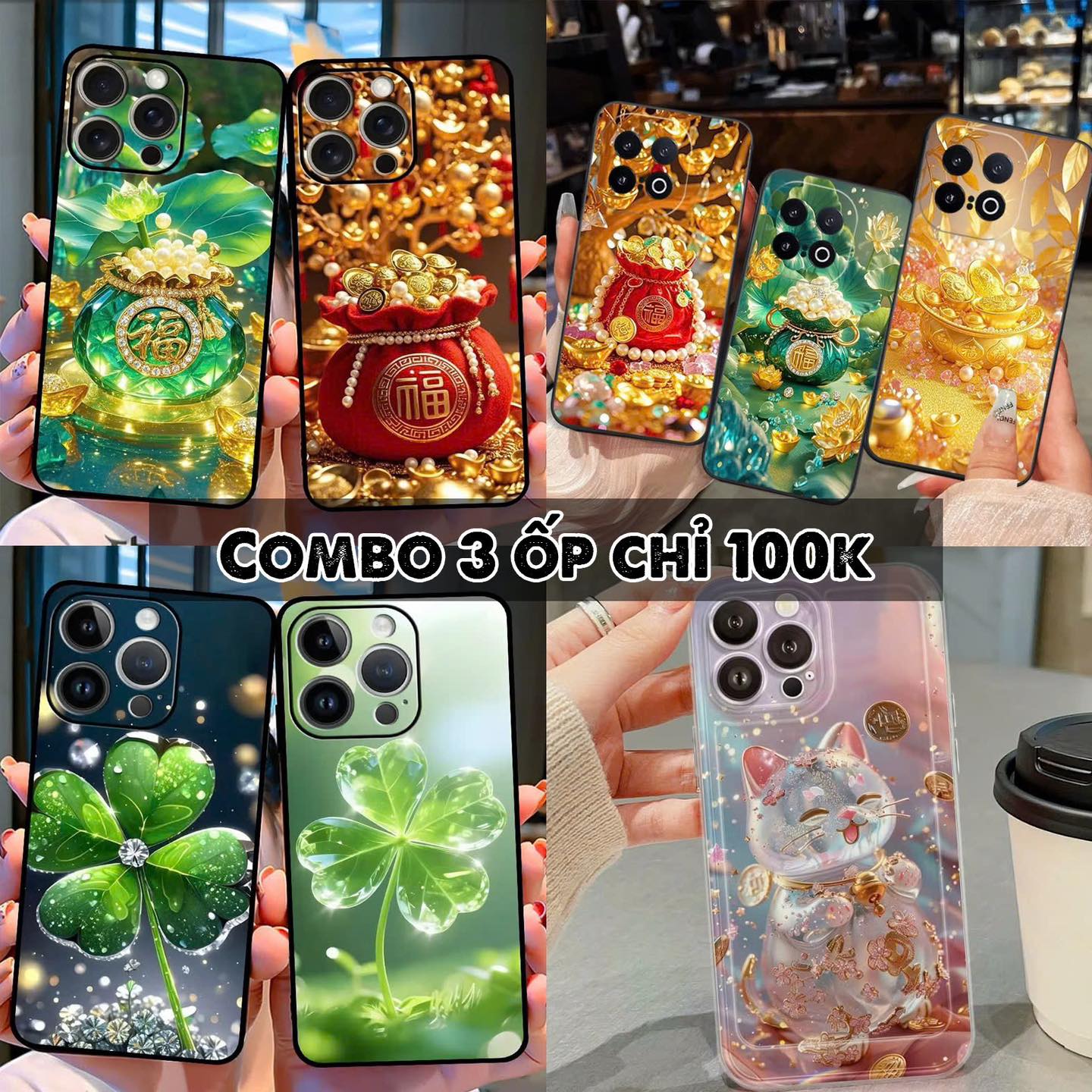 Thế Giới Ốp Lưng Facebook ad: Cùng đón tết với combo 3 ốp chỉ…