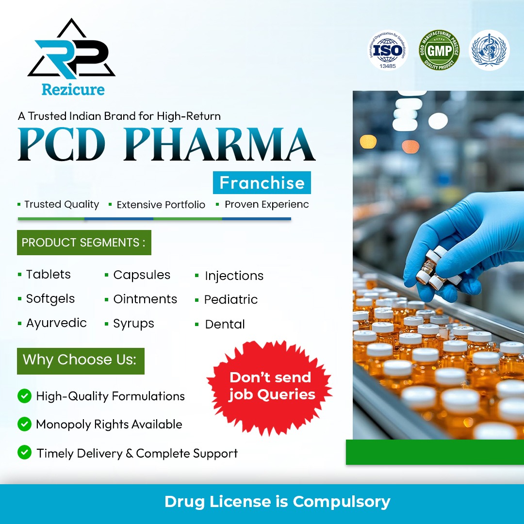 Rezicure Facebook ad: High-Quality Pharma Range