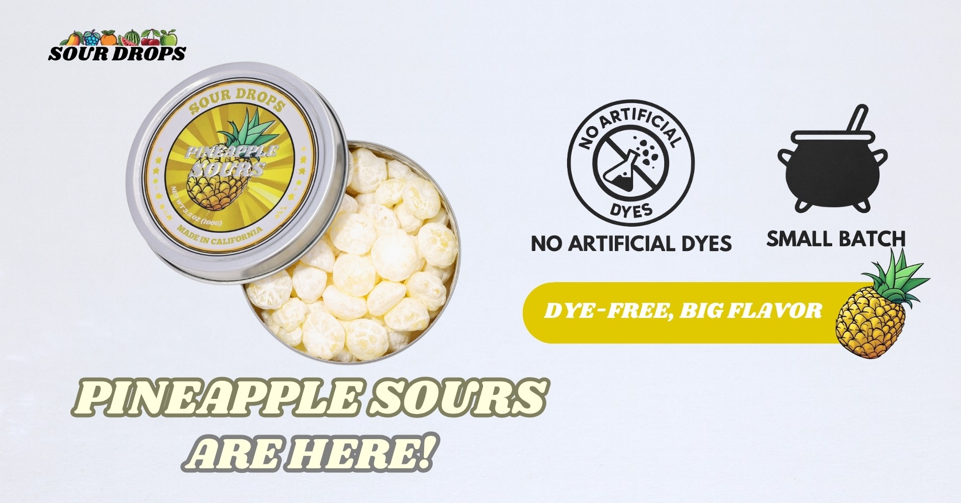 Sour Drops Facebook ad