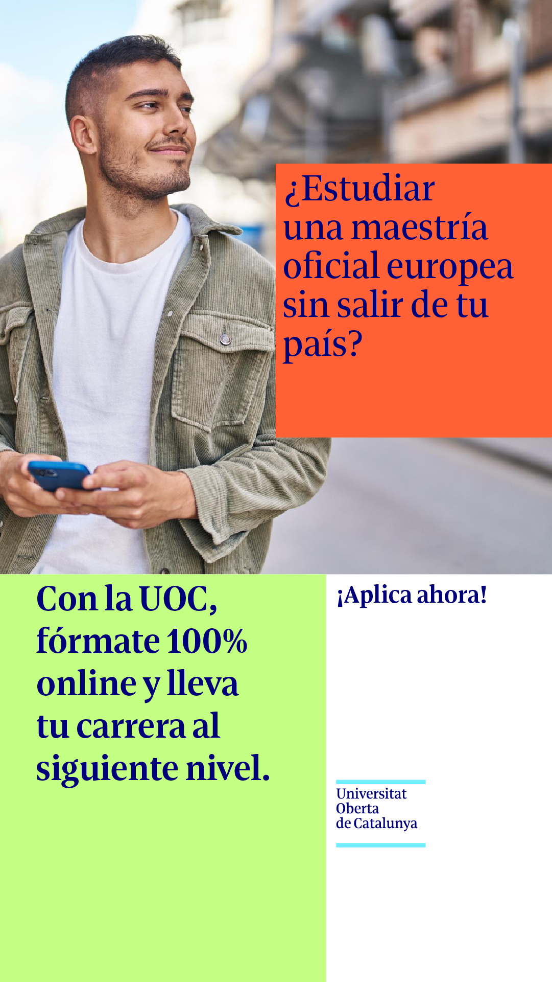 Universitat Oberta de Catalunya (UOC) Facebook ad