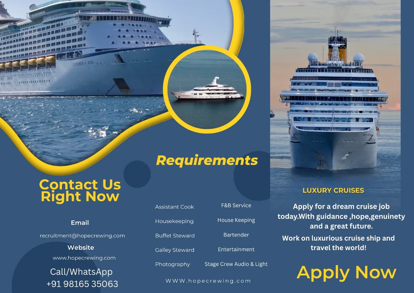 _cruise__world Facebook ad: DREAM JOB ALERT!