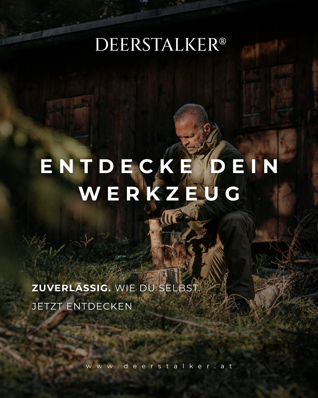 Deerstalker - Knives Built to Endure Facebook ad