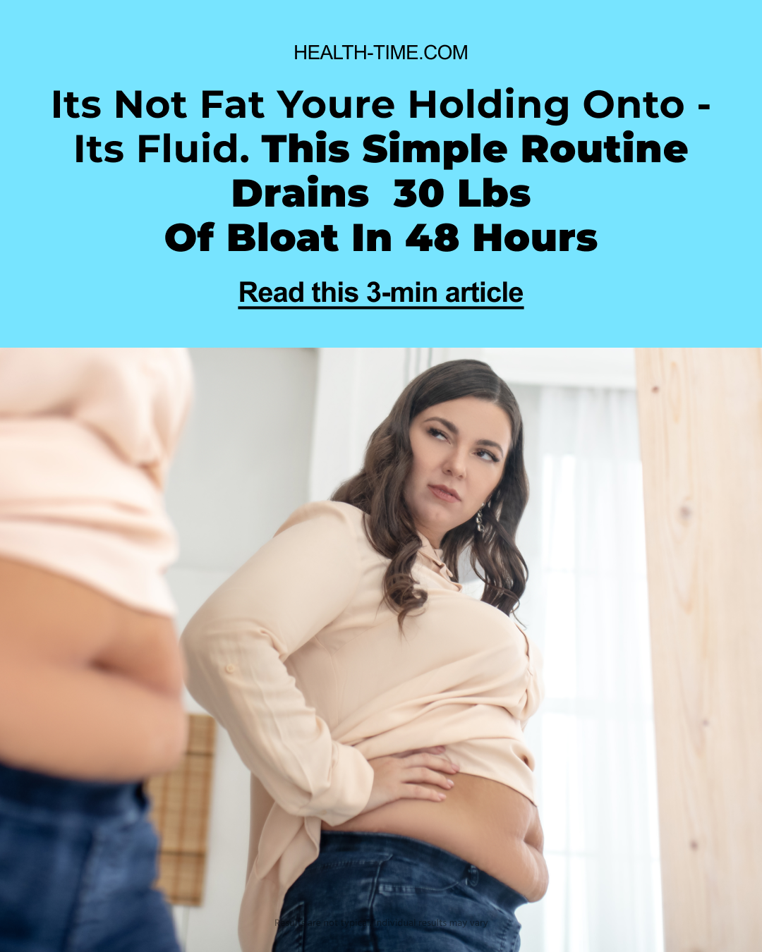 Healthtime Facebook ad