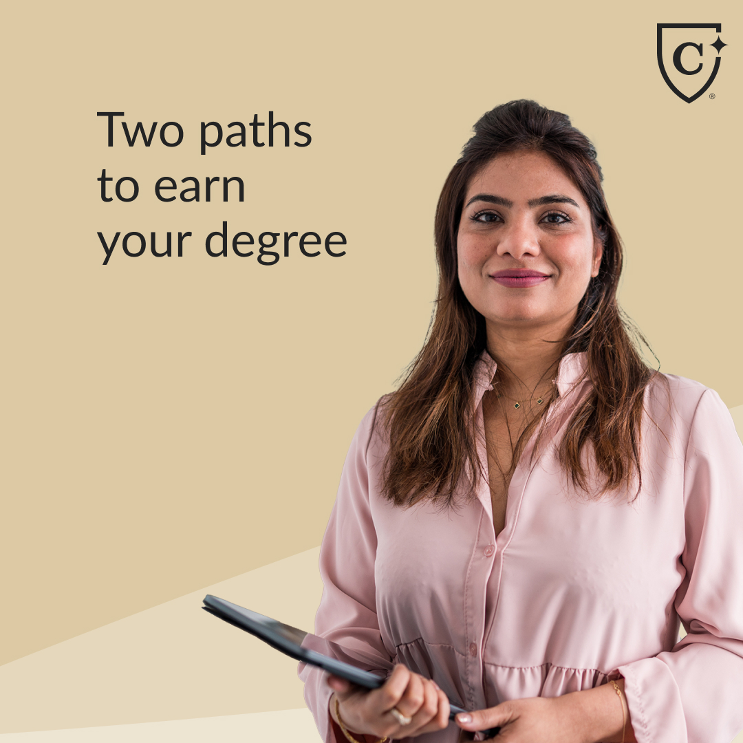 Capella University Facebook ad