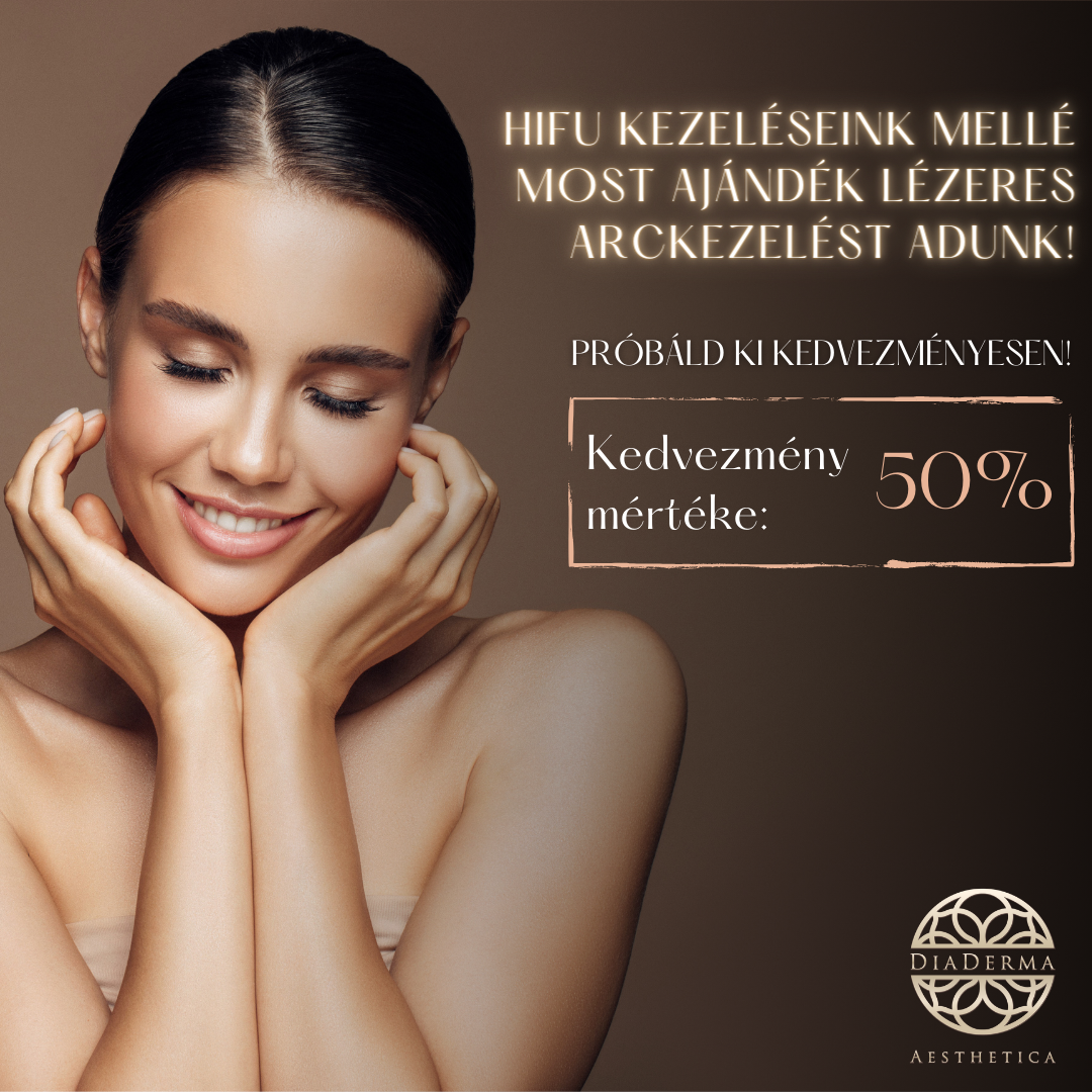 DiaDerma Aesthetica Beauty & Lézer Centrum Facebook ad from Jul 16, 2025