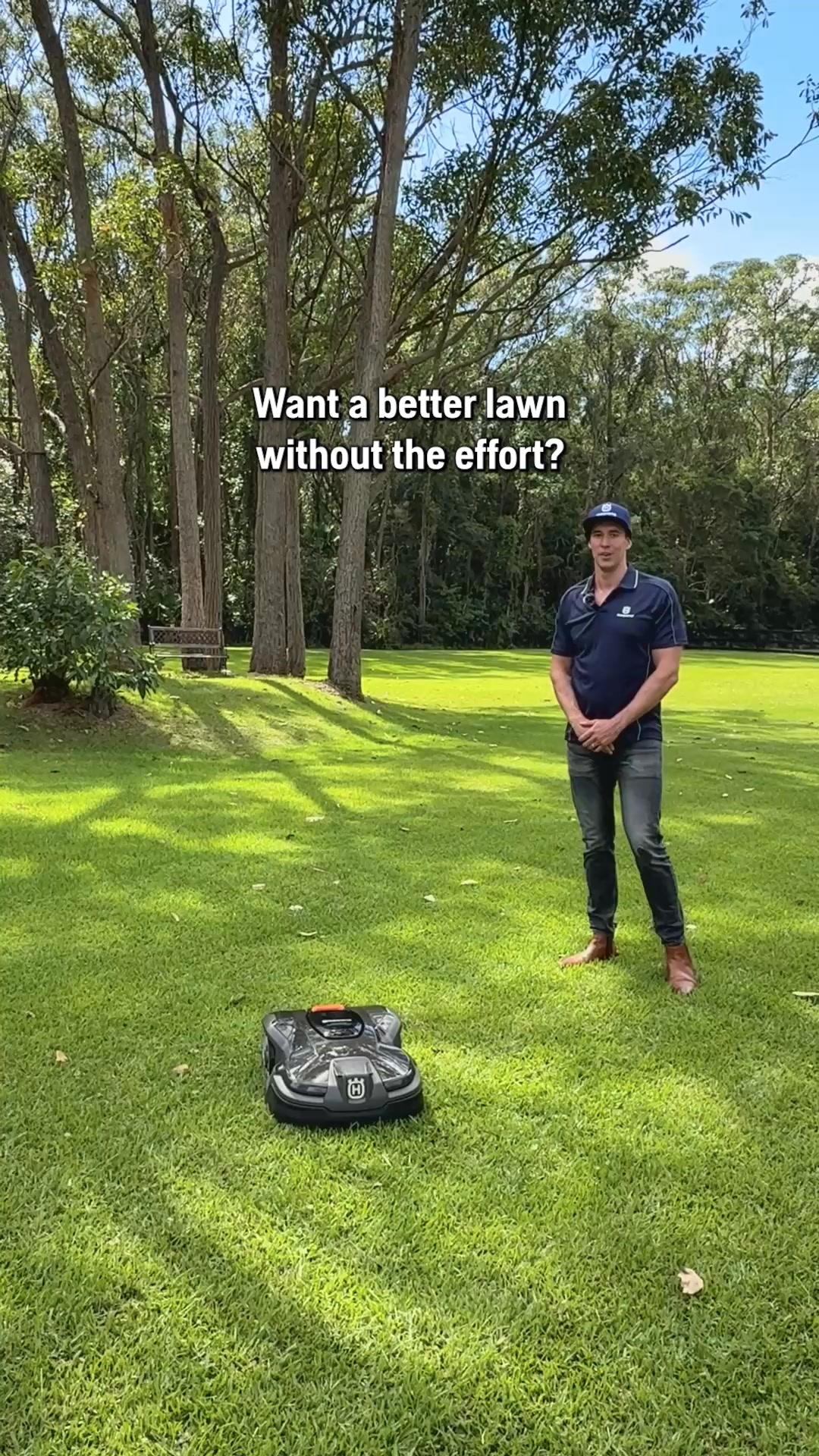 Husqvarna Facebook ad: Book Your Free Husqvarna Automower Lawn Assessment