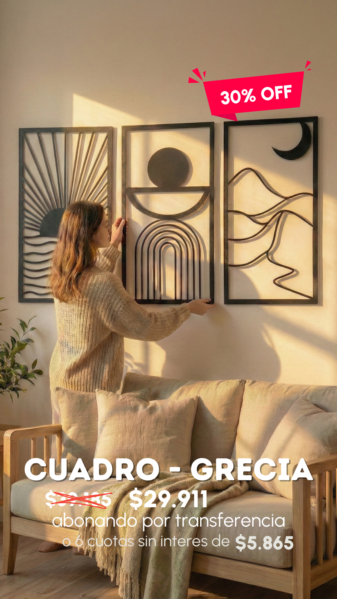 WallArt Facebook ad