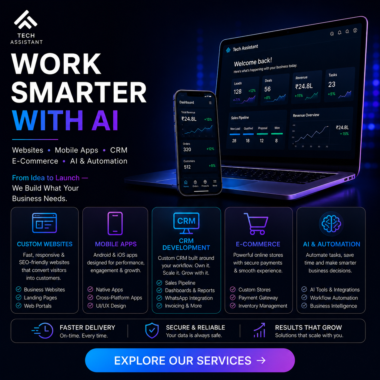 Tech Assistant Facebook ad