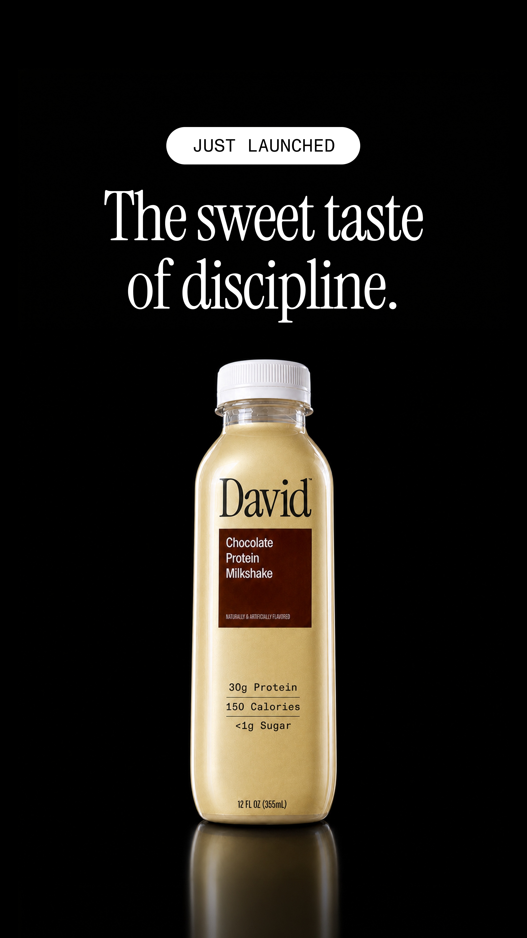 David Protein Facebook ad