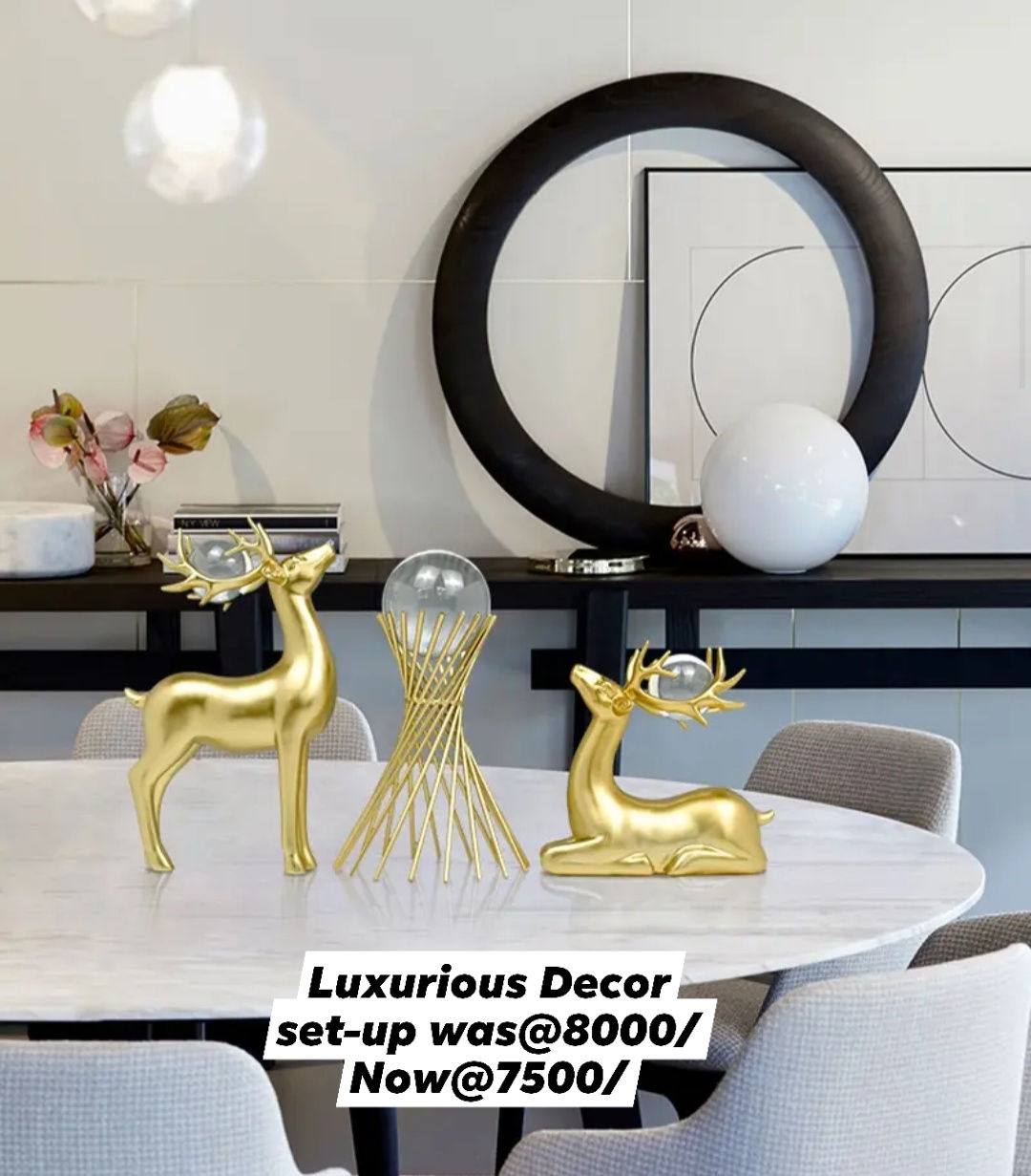 Modern Lifestyle interiors Facebook ad: Discover our collection of luxurious decor pieces.