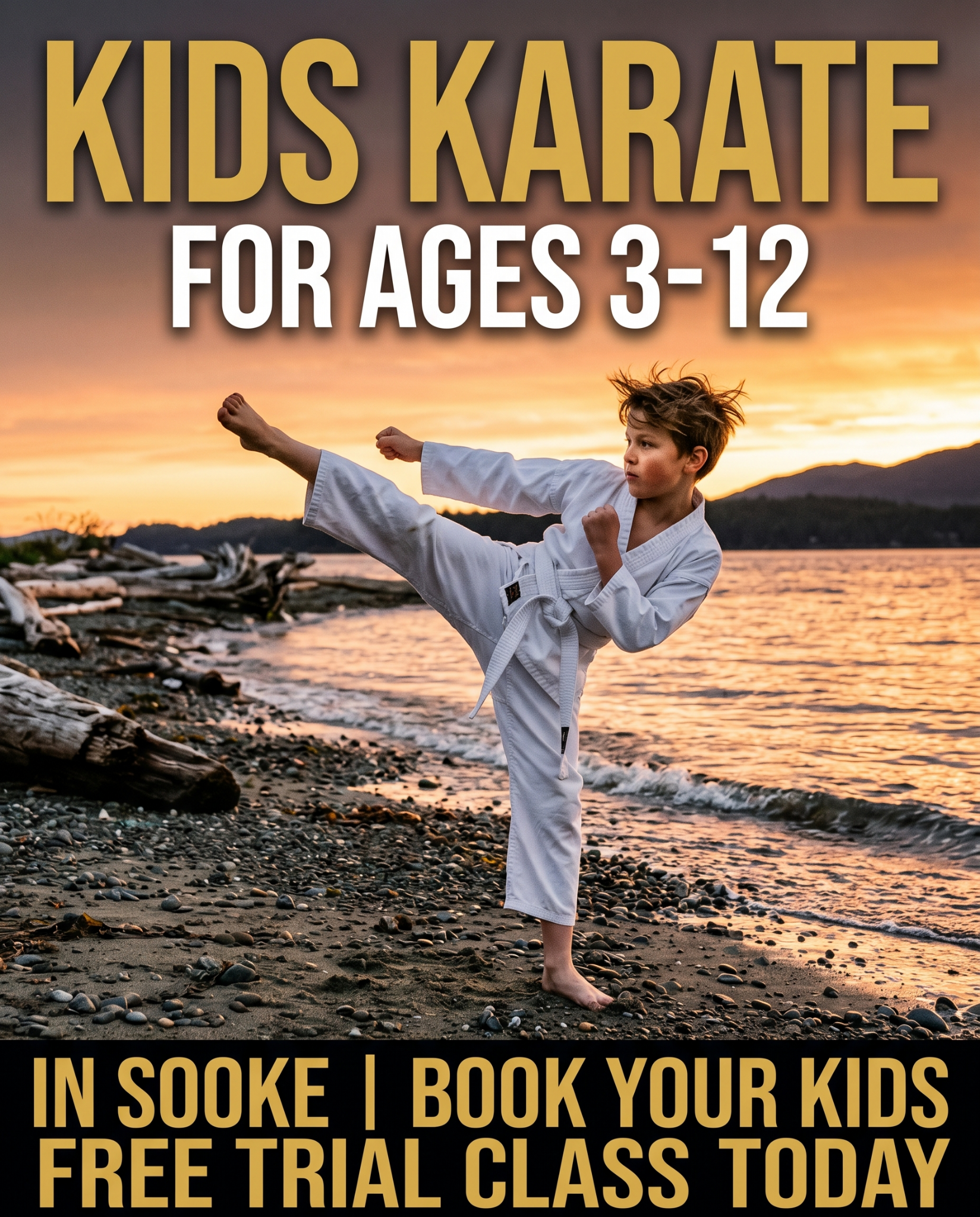 Canadas Best Karate Sooke Facebook ad