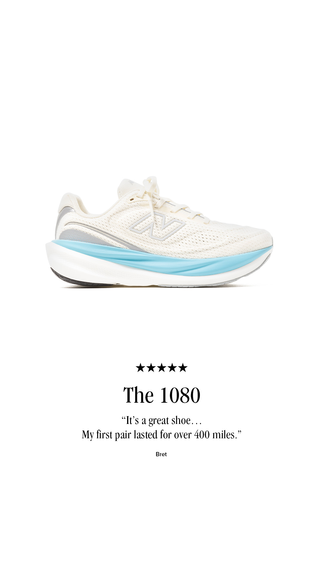 New Balance Facebook ad