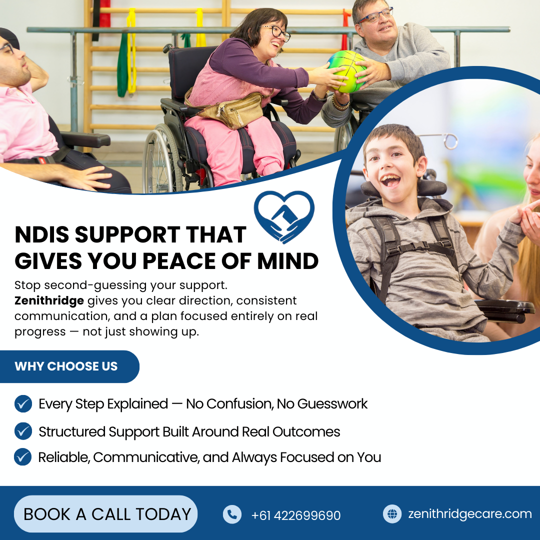 Zenith Ridge Care Australia Facebook ad