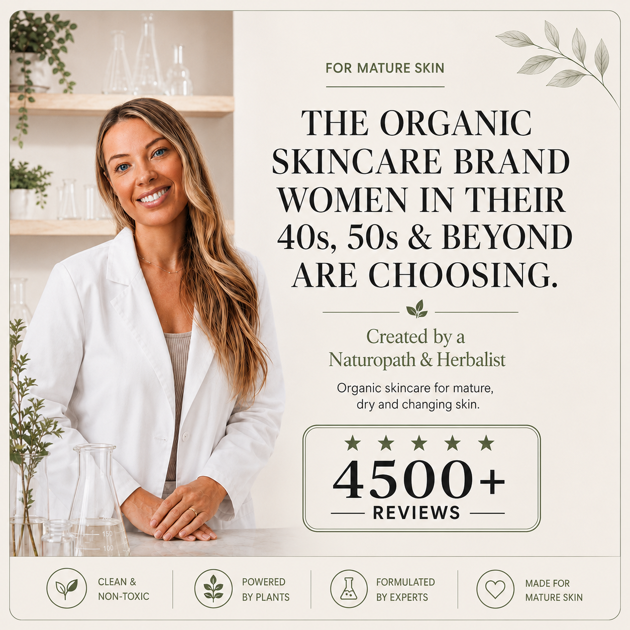 Maaemo Organic Skincare Facebook ad