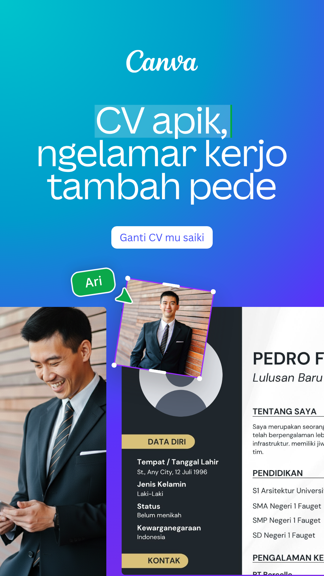 Canva Facebook ad