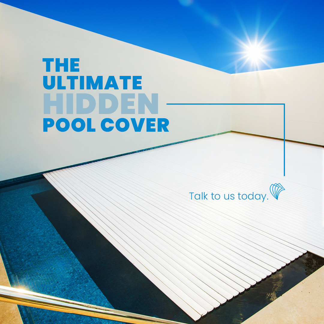Remco Pool Covers & Products Facebook ad: Elevate Your Pool Design with Swimroll Covers