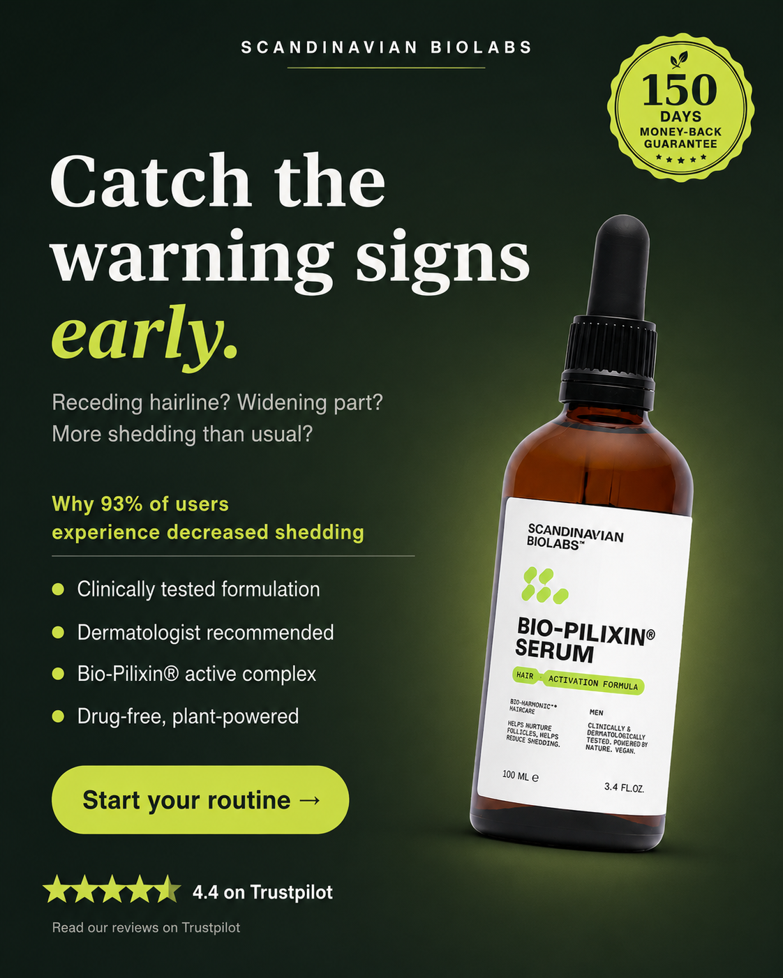 Scandinavian Biolabs Facebook ad