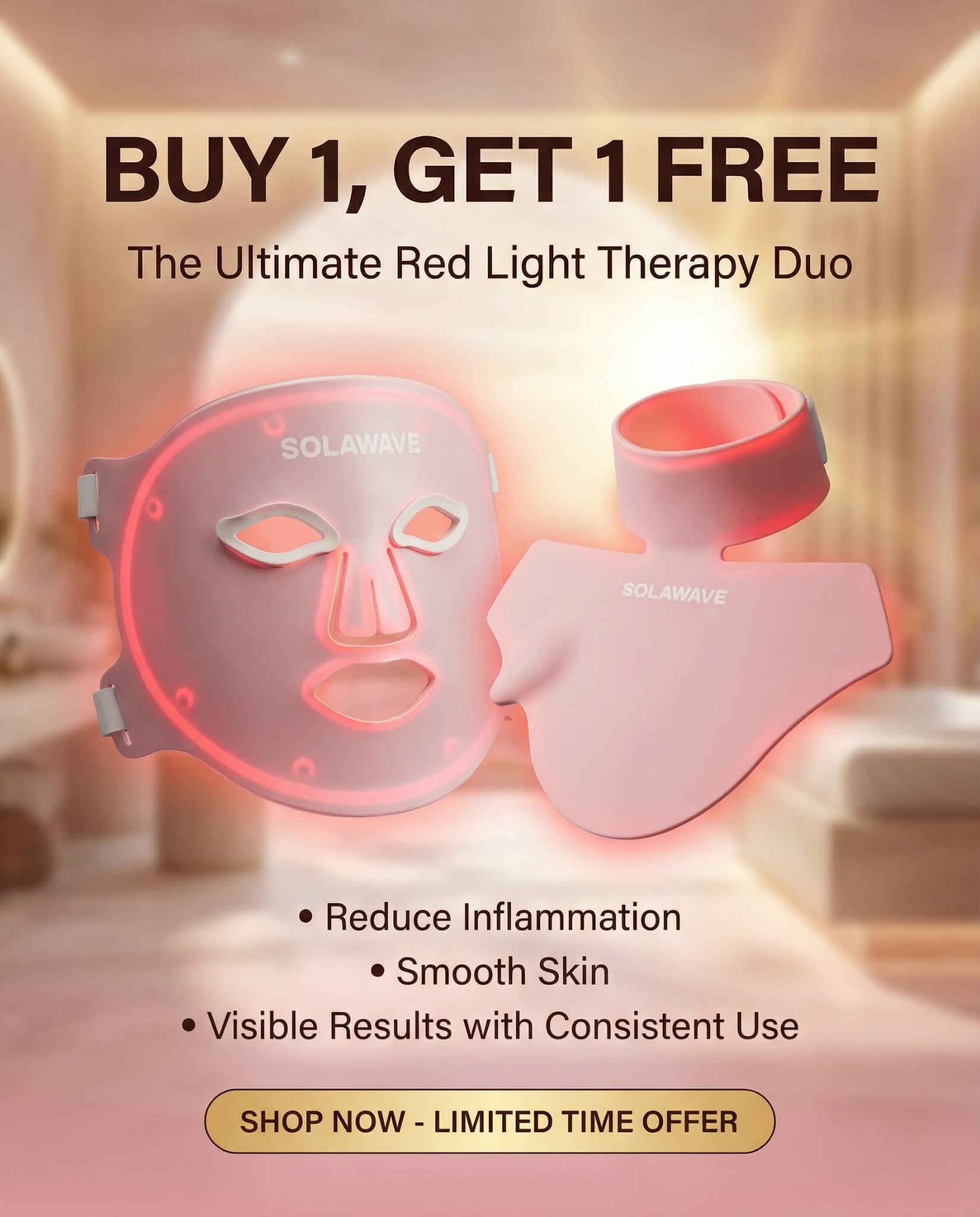 Solawave Facebook ad