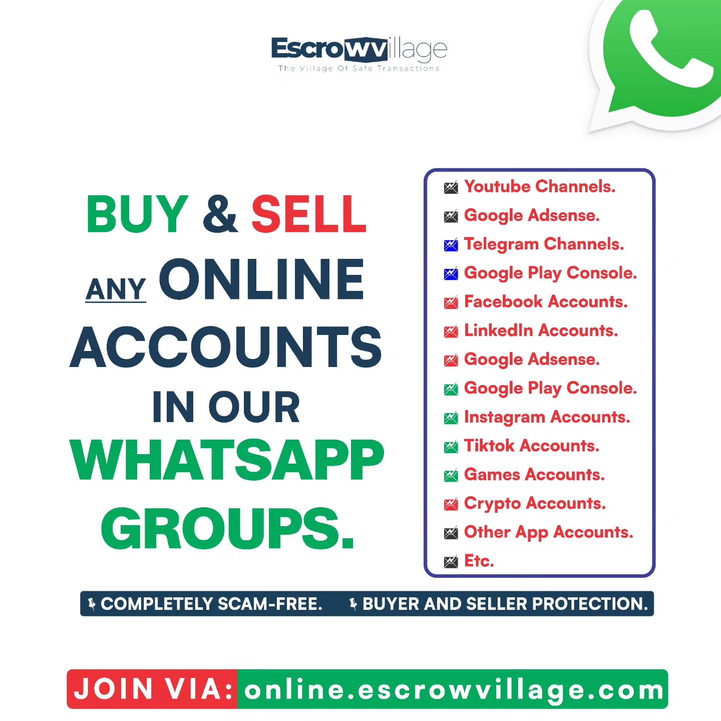 EscrowVillage Facebook ad