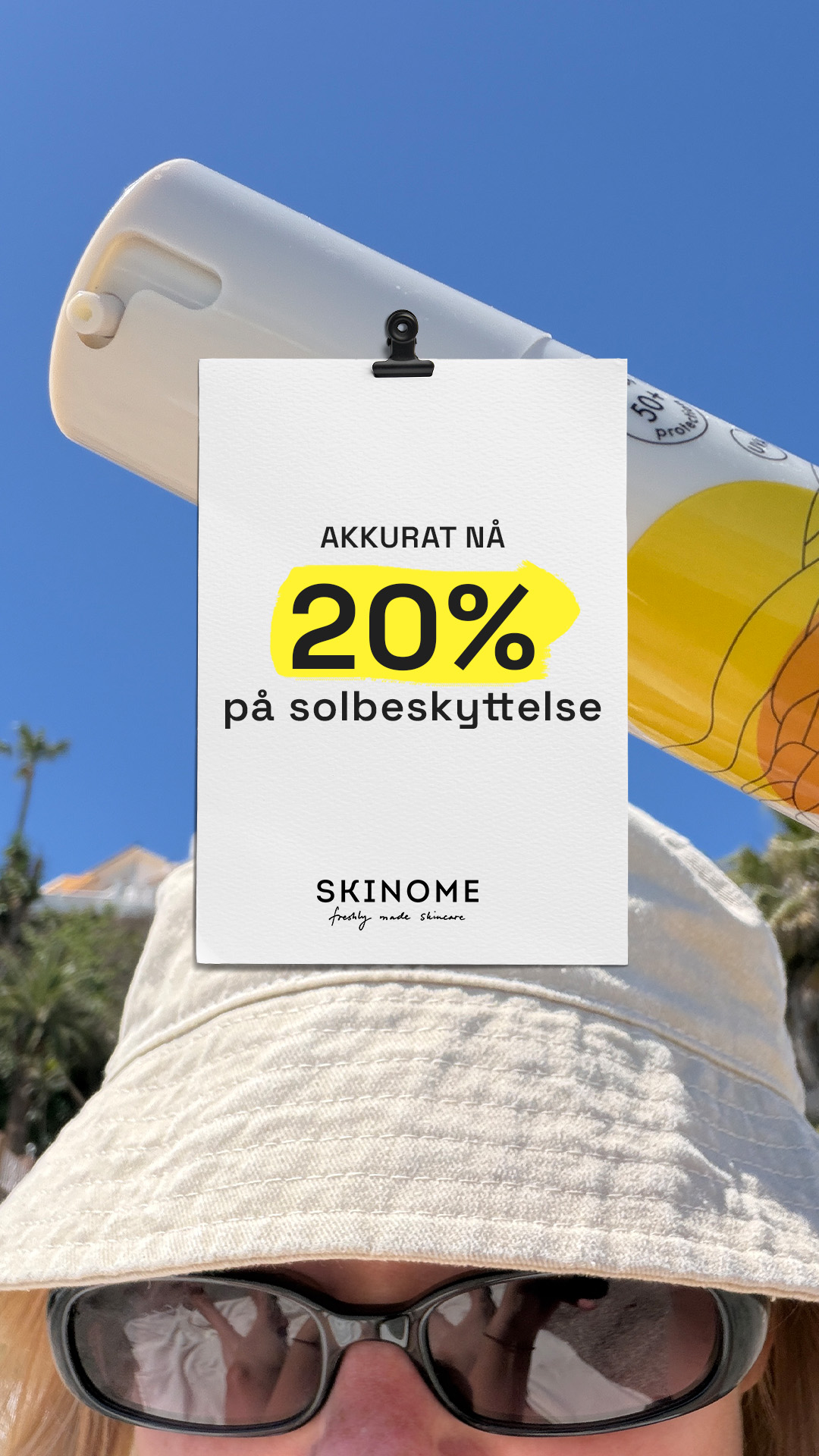 Skinome Facebook ad